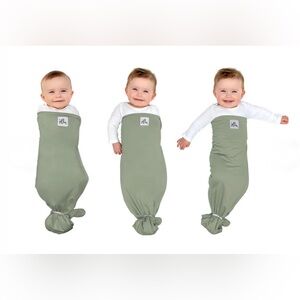 The Ollie Blanket Swaddle Olive Green